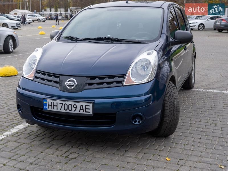 2006 Nissan Note, VIN SJNFAAE11U1006534:plate — фото 1 (autoria)