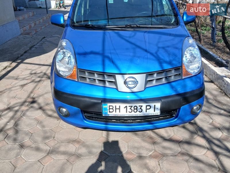 2006 Nissan Note, VIN SJNFAAE11U1064101:plate — фото 1 (autoria)
