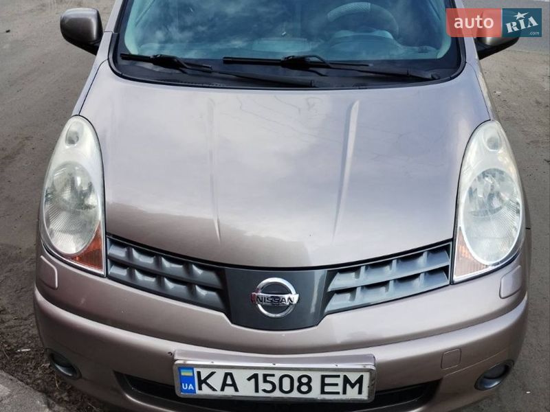 2008 Nissan Note, VIN SJNFCAE11U1248769:plate — фото 1 (autoria)