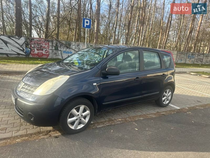 2006 Nissan Note, VIN SJNFAAE11U1103456:plate — фото 1 (autoria)