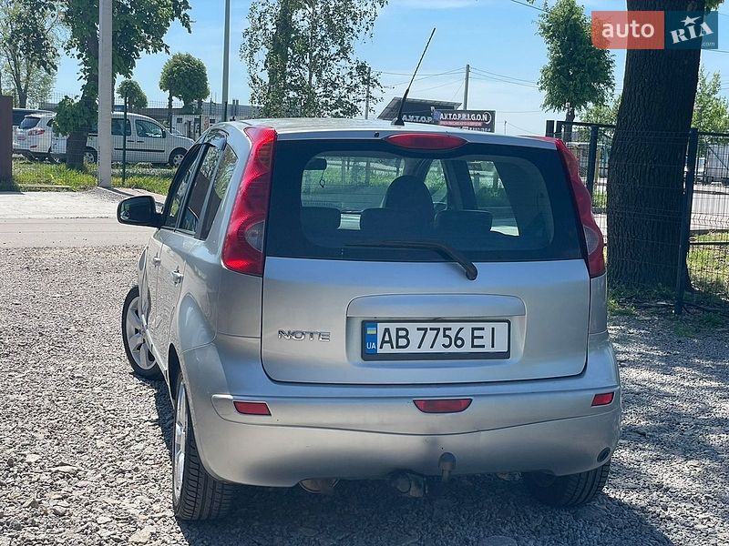 Хэтчбек Nissan Note 2007 в Виннице