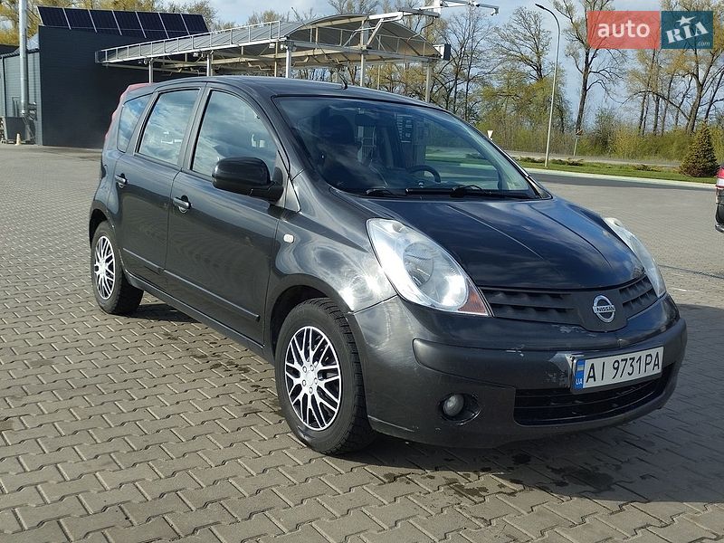 2006 Nissan Note, VIN SJNFAAE11U1068204:plate — фото 1 (autoria)