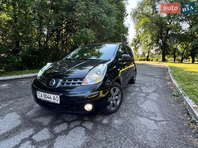 2007 Nissan Note, VIN SJNFCAE11U1206095:plate — фото 1 (autoria)