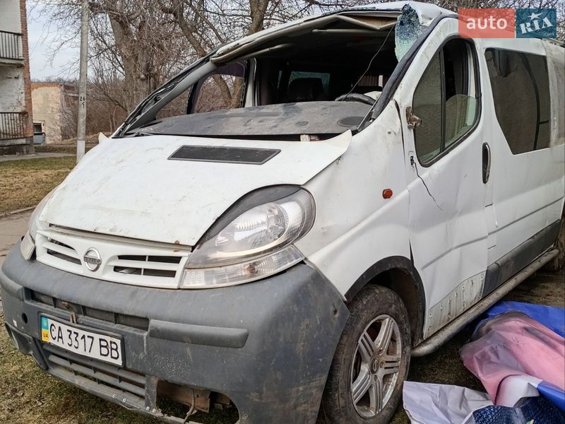 2006 Nissan Primastar, VIN VSKF4BCB6UY589670:plate — фото 1 (autoria)