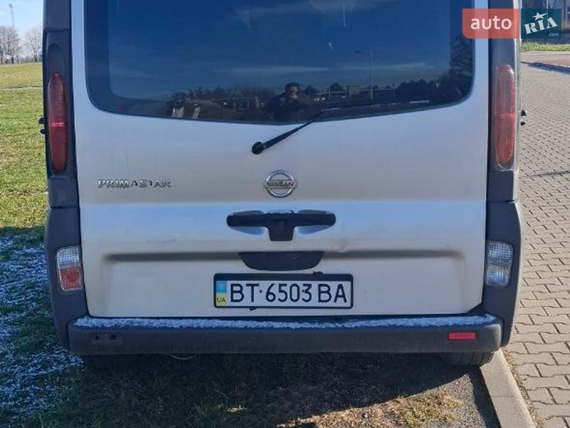 Минивэн Nissan Primastar 2006 в Львове фото 8 Минивэн Nissan Primastar 2006 в Львове