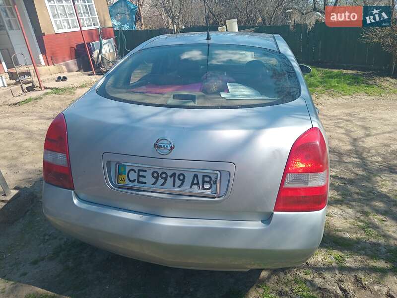 Седан Nissan Primera 2002 в Чернівцях фото 4 Седан Nissan Primera 2002 в Чернівцях