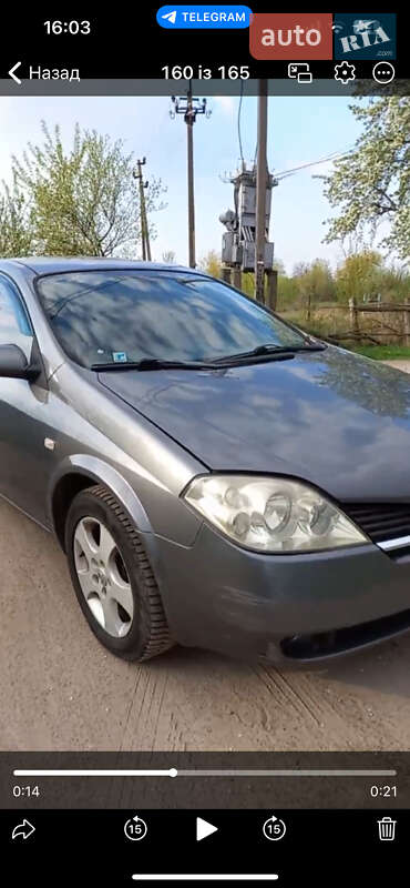 Седан Nissan Primera 2003 в Краматорську