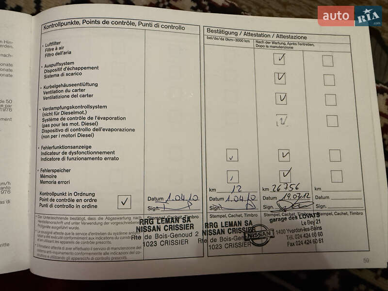 Позашляховик / Кросовер Nissan Qashqai+2 2010 в Миколаєві