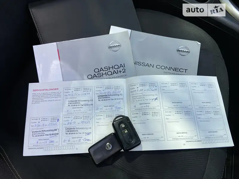 Внедорожник / Кроссовер Nissan Qashqai 2012 в Ровно документ
