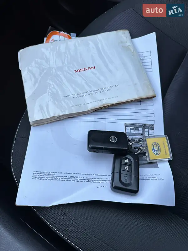 Внедорожник / Кроссовер Nissan Qashqai 2012 в Бережанах документ 2 фото Внедорожник / Кроссовер Nissan Qashqai 2012 в Бережанах документ