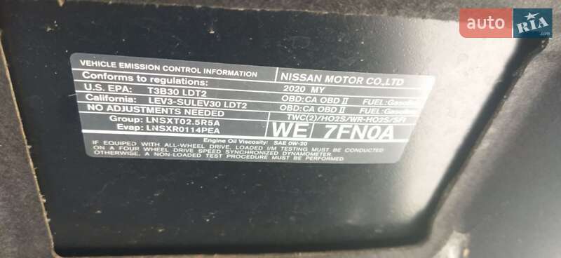 Внедорожник / Кроссовер Nissan Rogue 2019 в Одессе фото 5 Внедорожник / Кроссовер Nissan Rogue 2019 в Одессе