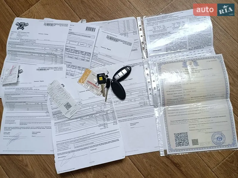 Седан Nissan Sentra 2015 в Чернигове документ