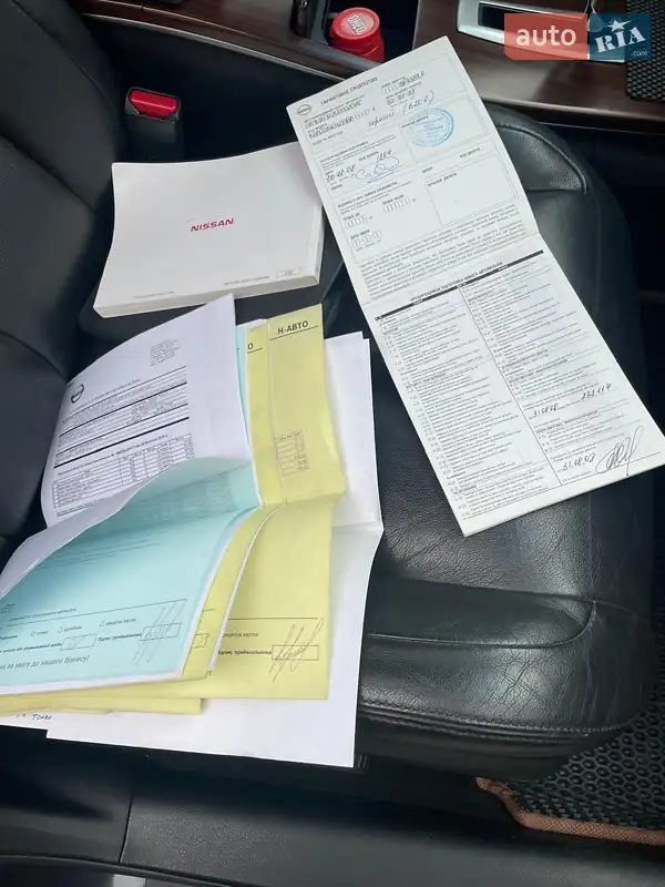 Седан Nissan Teana 2008 в Ольшанке документ