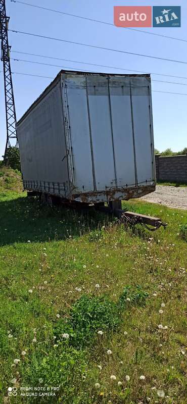 Тентований борт (штора) - прицеп Obermaier OS2 2001 в Луцьку