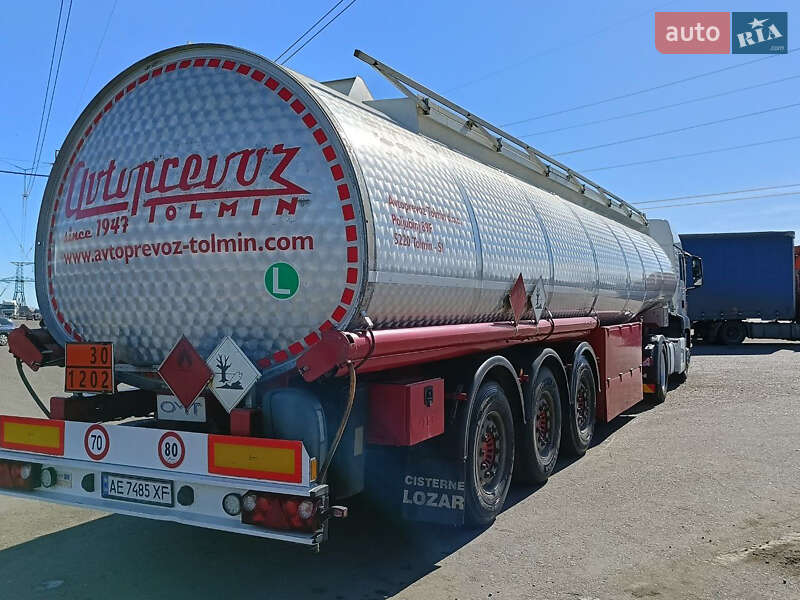 Цистерна напівпричіп OMT 3SCO1 2012 в Дніпрі фото Цистерна напівпричіп OMT 3SCO1 2012 в Дніпрі
