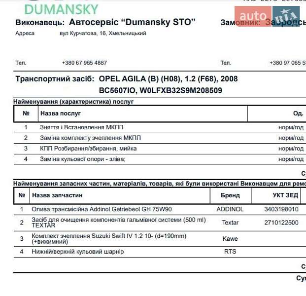 Хэтчбек Opel Agila 2008 в Хмельницком