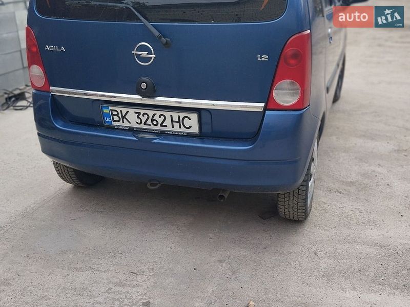 Микровэн Opel Agila 2003 в Владимирце