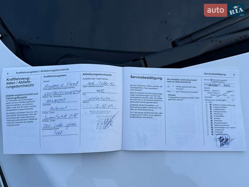 Хэтчбек Opel Ampera-e 2019 в Львове фото 82 Хэтчбек Opel Ampera-e 2019 в Львове