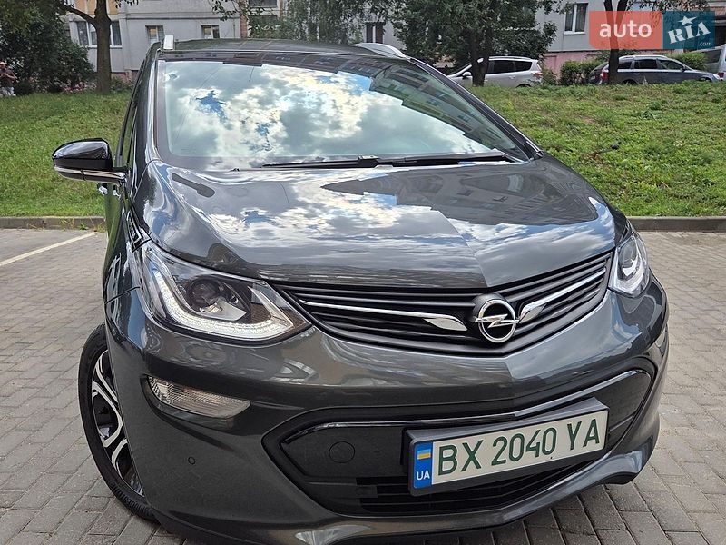 2019 Opel Ampera-E, VIN W0VF86E01K4143409:plate — фото 1 (autoria)