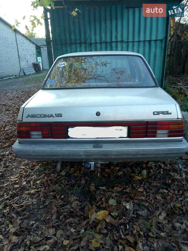 Седан Opel Ascona 1986 в Ковелі фото 4 Седан Opel Ascona 1986 в Ковелі
