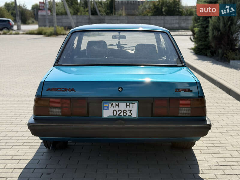 Купе Opel Ascona 1987 в Житомире