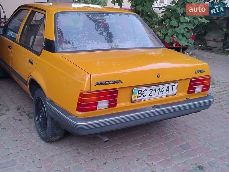 Седан Opel Ascona 1986 в Добротворе фото 5 Седан Opel Ascona 1986 в Добротворе