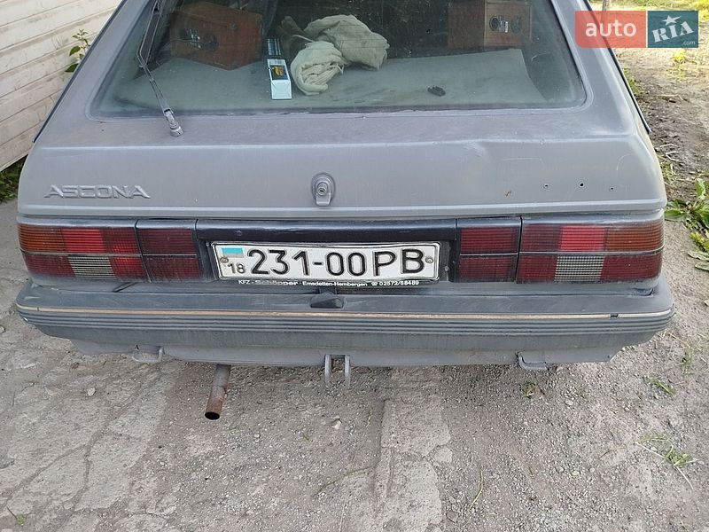 Хэтчбек Opel Ascona 1987 в Долине фото 8 Хэтчбек Opel Ascona 1987 в Долине
