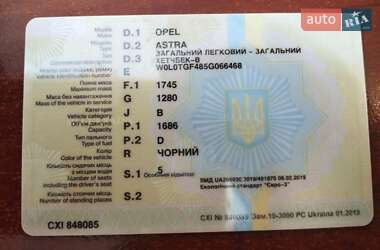 Хэтчбек Opel Astra 2005 в Ивано-Франковске