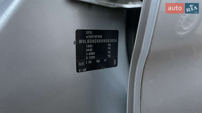 Універсал Opel Astra 2017 в Черкасах