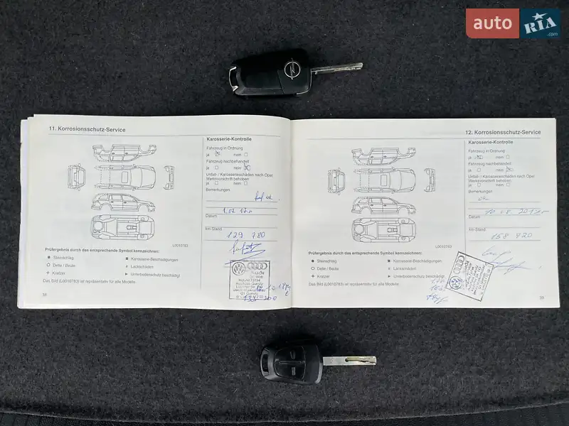 Универсал Opel Astra 2009 в Луцке документ 6 фото Универсал Opel Astra 2009 в Луцке документ