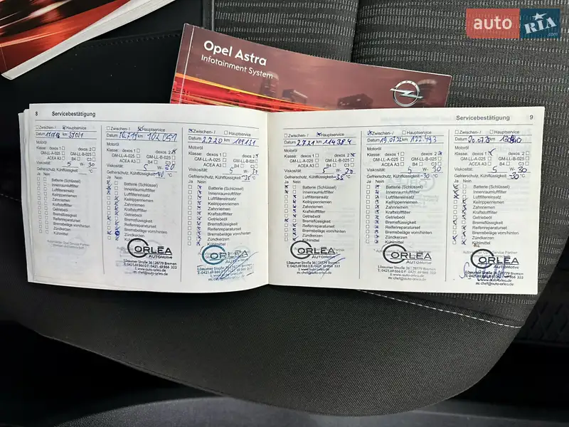 Универсал Opel Astra 2011 в Дубно документ