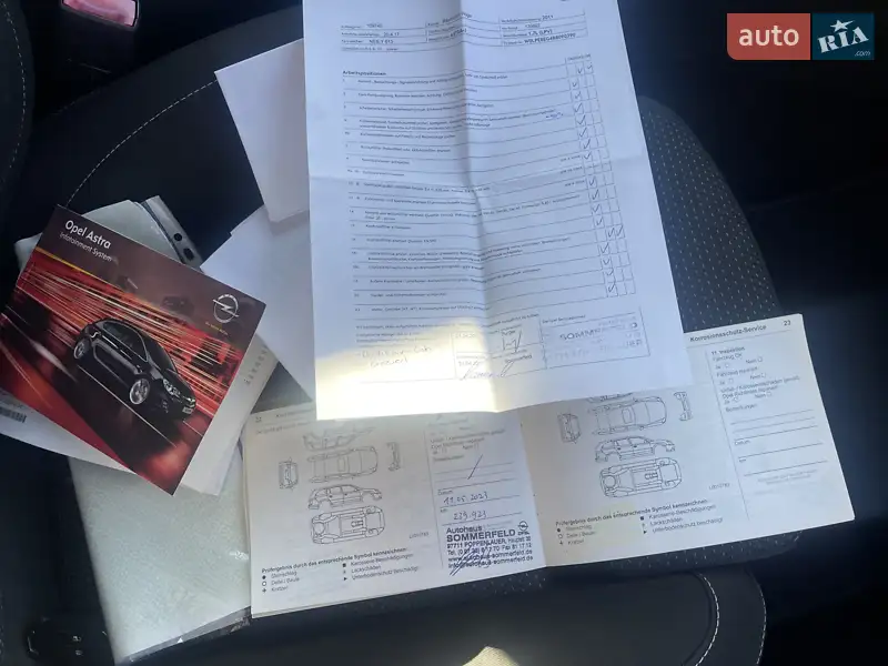 Универсал Opel Astra 2011 в Тернополе документ