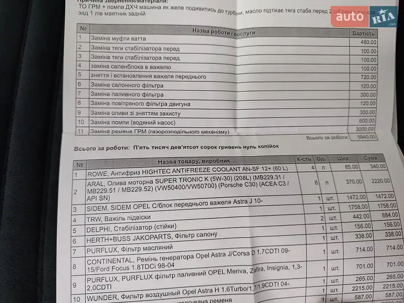 Универсал Opel Astra 2013 в Хмельницком документ 3 фото Универсал Opel Astra 2013 в Хмельницком документ