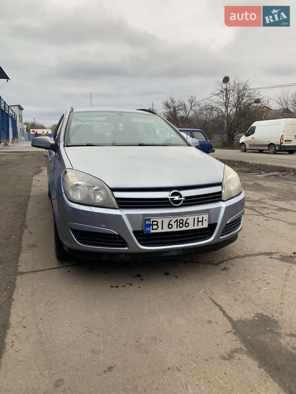 2005 Opel Astra, VIN W0L0AHL3552235060:plate — фото 1 (autoria)