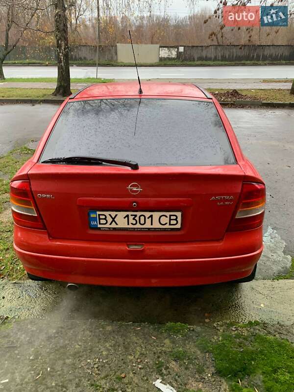 Хэтчбек Opel Astra 1999 в Хмельницком