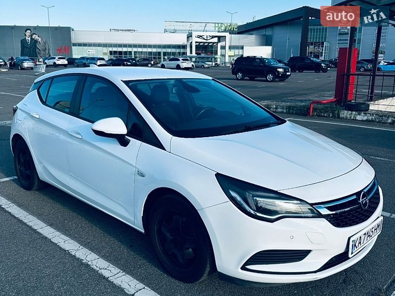 2018 Opel Astra, VIN W0VBD6EG3JG120363:plate — фото 1 (autoria)