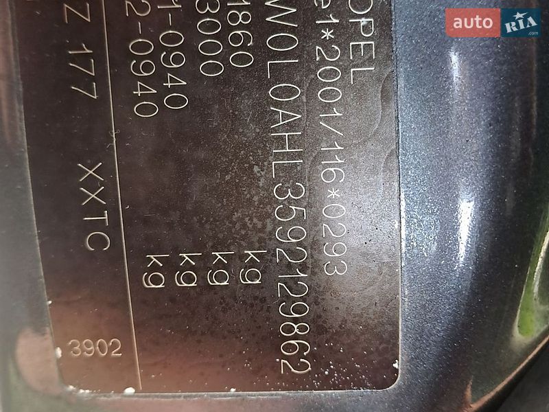 Універсал Opel Astra 2009 в Решетилівці