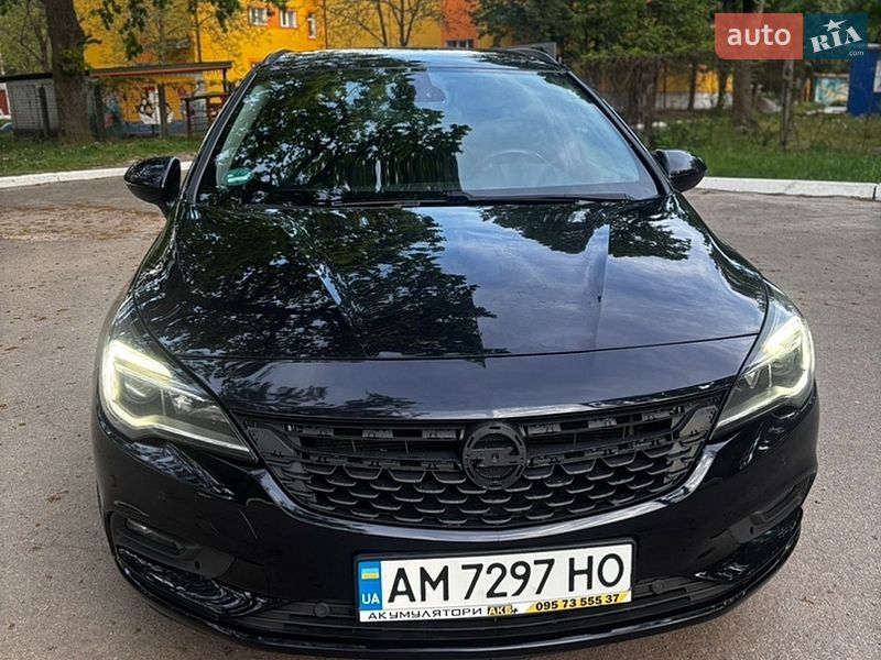 2019 Opel Astra, VIN W0VBD8EF5K8062349:plate — фото 1 (autoria)