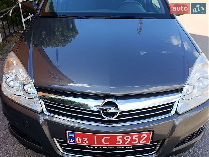 2009 Opel Astra, VIN W0L0AHL3592053207:plate — фото 1 (autoria)