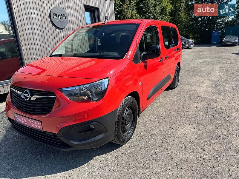 2022 Opel Combo-E, VIN W0VEAZKXZNJ580598:plate — фото 1 (autoria)