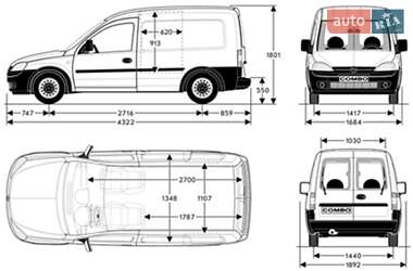 Минивэн Opel Combo 2007 в 
