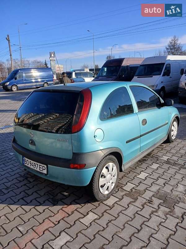 Хетчбек Opel Corsa 2002 в Тернополі