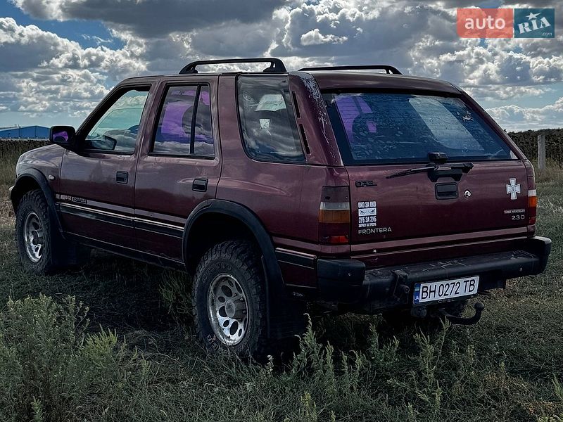 Позашляховик / Кросовер Opel Frontera 1992 в Одесі фото 7 Позашляховик / Кросовер Opel Frontera 1992 в Одесі
