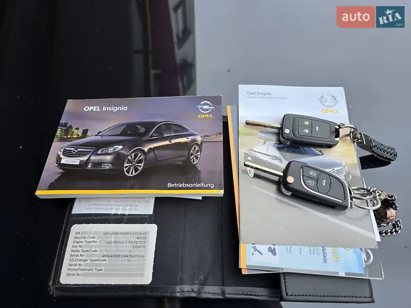 Универсал Opel Insignia 2009 в Хмельницком документ