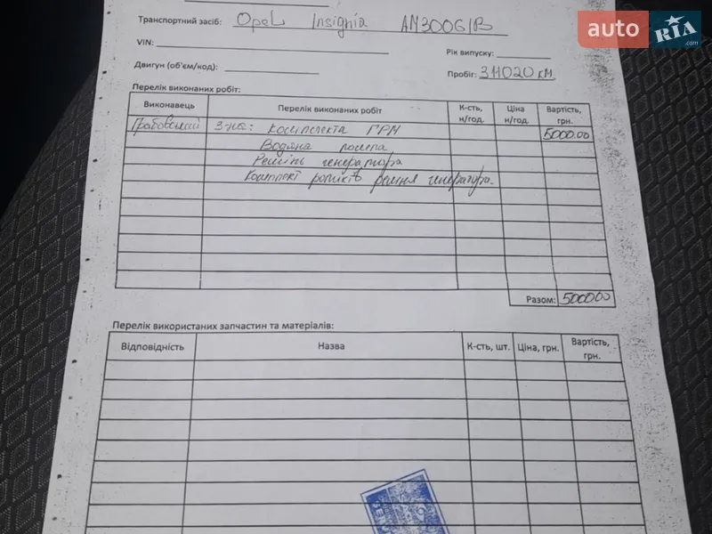 Універсал Opel Insignia 2017 в Звягелі документ