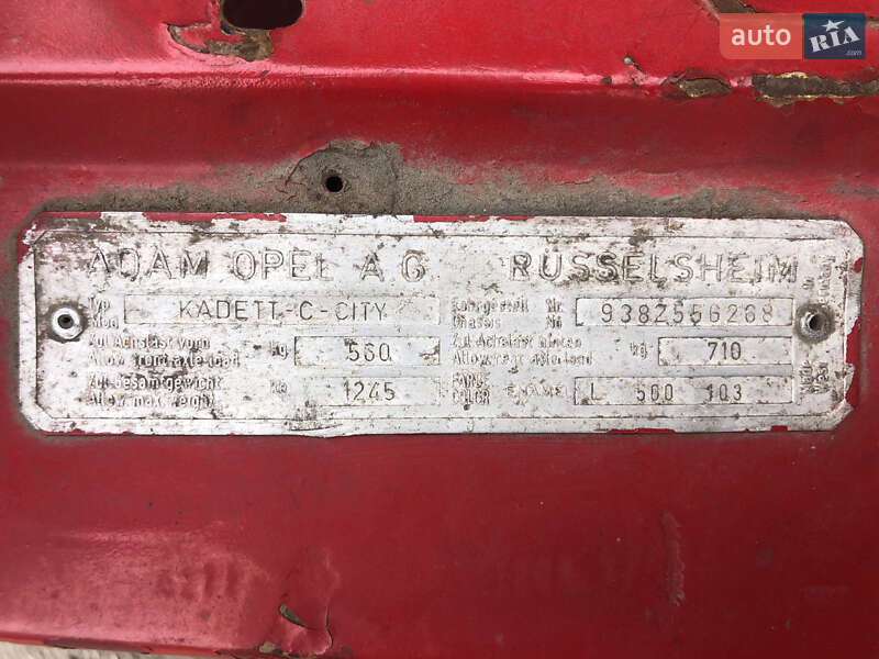 Хэтчбек Opel Kadett 1979 в Киеве