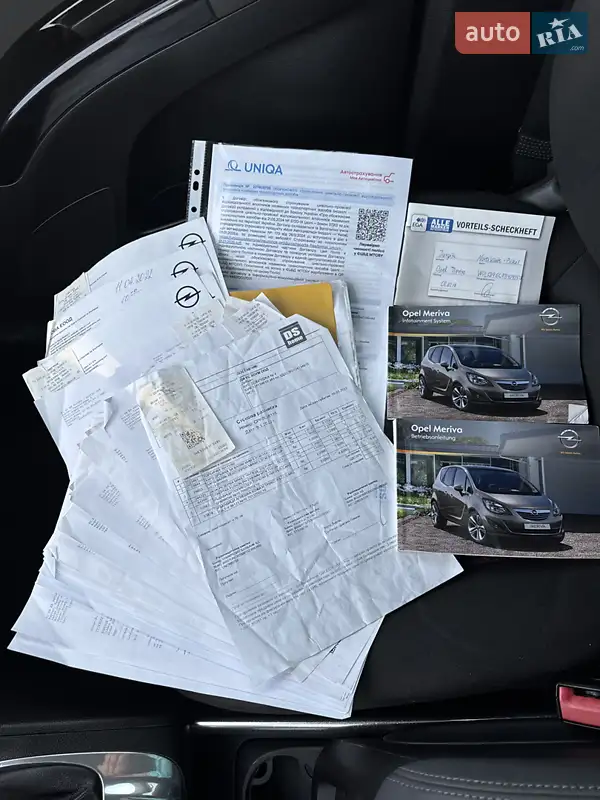 Мікровен Opel Meriva 2010 в Кременчуці документ