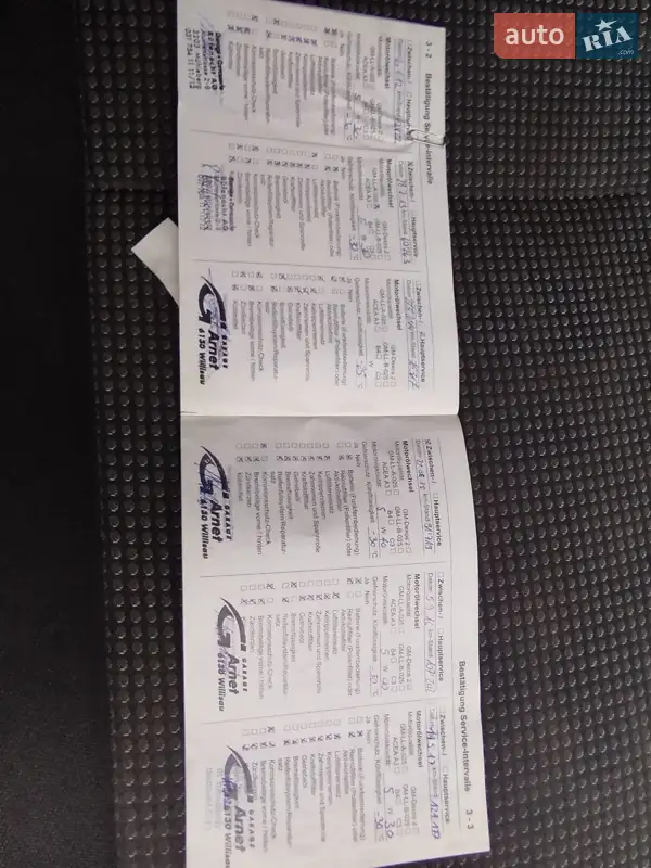 Микровэн Opel Meriva 2009 в Львове документ