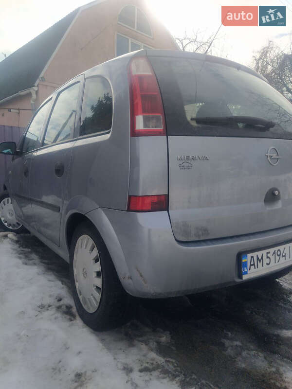 Мікровен Opel Meriva 2003 в Бердичеві