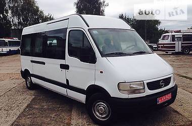 Микроавтобус Opel Movano 2001 в Черкассах